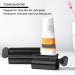 NUWIQ 3-Piece Stainless Steel Tube Squeezer Set | Perfect for Toothpaste Hand Cream & Mustard | Black | International Shipping Available - Buy Online on GoSupps.com