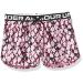 Under Armour Girls' Play Up Printed Shorts Cerise (653)/White Medium