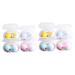 Healvian 8 pcs contact lens case Contact Lenses case lens holder lens container holder for lens container duck box