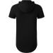 Aiyino Men's Short Sleeve Athletic Hoodie - Solid Color Fashion Pullover | Black - Buy Online on GoSupps.com