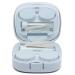 Vyzutr contact lens container with mirror blue contact lens container travel contact lens container portable hygienic contact lens tank for travel outdoors
