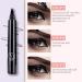 Lightsbetter Waterproof Brow Pen 2pcs Lightbetter Eyebrow Pen Natural Eyebrow Pen Lightsbetter Microblading Eyebrow Pencil Lightsbetter 3D Waterproof Magic Microblading Eyebrow Pen (Dark Brown) - Buy Online on GoSupps.com