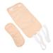 Buy Waist-Necked Chinus Oil Pack | Multi-Purpose Ribinus Oil Wrap | Reusable & Comfortable | Insomnia Relief & Yoga Essential (Khaki) - Buy Online on GoSupps.com