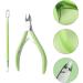2 Pcs Set Cuticle Nippers Stainless Steel Cuticle Remover Professional Stainless Steel Cuticle Trimmer Cuticle Nipper for Trim Tough Cuticles Dead Skin and Hangnails - Buy Online on GoSupps.com