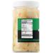 Premium Japanese White Pickled Sushi Ginger - Fresh Sliced Young Gari Ginger from Thailand | Natural Sweet Pickle Brine | Fat Free, Sugar Free, No MSG | Certified Kosher | 12oz Jar - Buy Online on GoSupps.com