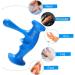 Point Pressure Massage Thumb Saver - Handheld Pain Relief Massager for Back & Body | Blue Massage Tool - Buy Online on GoSupps.com