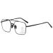 Lanomi pilot reading glasses Blue light filter men progressive multifocal reading aid metal progressive glasses sun pilot glasses with thickness black 4.0 x