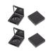 FOMIYES 16 pcs Makeup Accessories eyeshadow palette plastic Empty Eyeshadow Organizer 5x5cmx4pcs Blackx4pcs