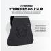 Stripebird Golf Steel Hub - Magnetic Golf Bag Attachment for Easy Access to Accessories - Black - Buy Online on GoSupps.com