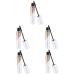 Didiseaon 5pcs Mascara Eyeliner Charming Eyelash Curlers Lash Lengthening Electric Eye Makeup Water