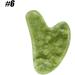 Natural Jade Scraping Board Powder Crystal Heart-Shaped Scraping Sheet Crystal Scraping Board Face Beauty V-Shaped Jade Scraping 1Pcs (Color : Type 6) - Buy Online on GoSupps.com