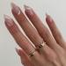 6 Sets Medium Almond KXAMELIE Press on Nails with Swirl Floral Heart Pattern - 144 pcs Fake Nails for Women and Girls - Buy Online on GoSupps.com