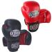 Boxing Gloves 2 Pair Set for Adults with Premium Feel for Home Gym Training and Competition, Best for MMA Kickboxing UFC Professionals Red & Black Pair 6 oz
