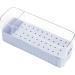  Duroecsain Nail drill case 40-hole organizer for manicure drill bits | Transparent dustproof storage box for sanding enamel gel cuticle care - Buy Online on GoSupps.com