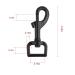 Dog Lead Clips Dog Lead Clasp Black Heavy Duty Dog Lead Snaps Hooks Swivel Snap Hooks Trigger Clip Trigger Snaps base interior width 3/4" 4pcs - Buy Online on GoSupps.com