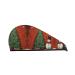 Snowman Christmas Tree Coral Velvet Dry Hair Cap Caps with Buttons for Drying Curly Long & Thick Hair Anti Frizz