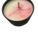 Neuroverse Candles: Handcrafted 4oz Cotton Candy Fantasy Scented Candle in Tin Jar Pink / with white CC001