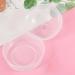 Toddmomy 10pcs Pacifier Holder Case - Clear Silicone Storage Bag for Babies | Transparent Pacifier Cover & Bite Toy - Buy Online on GoSupps.com