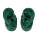 Water-Resistant Silicone Pair Ear Model for Acupuncture - Large Base, Green - Buy Online on GoSupps.com