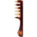 Retro Hairstyle Comb Men's Wide Teeth Resin Comb Anti-static Suitable for Salon and Home Use (2 wide tooth handle models) - Buy Online on GoSupps.com