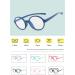 Tofox Anti Blue Light Glasses for Kids | UV Protective Retro Reading Eyewear for Boys & Girls - Clear Lens Color 2 - Buy Online on GoSupps.com