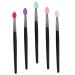 Balacoo 5pcs Eye Shadow Brush Flat Makeup Brush Eye Smudger Brush Eyeshadow Sponge Tool Brush