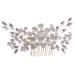 FRCOLOR Hair Accessories Pearl Hair Pin Hairpin Wedding Hair Comb Women Headdress Hair Clips Bride Headpieces for Wedding Barrettes for Hair Pearl Headpiece Hair Comb Clip