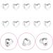 POPETPOP Teeth Jewelry Kit - 10pcs White Removable Tooth Gems for DIY Tooth and Nails Decor - Buy Online on GoSupps.com