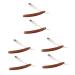 Frcolor 6 STK Handwalier For Men Governor Friseur Razi Fryp Prazier Premium Razor Head Razor For Face Straight Razor Men Razor Bamboo Man Folds straight a blade