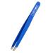 REMOS professional tweezers with extra fine tips for plucking eyebrows - dark blue