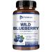 Wild Blueberry Whole Fruit Extract 5000mg (120 Capsules) 10:1 Strength Antioxidant Extract