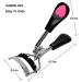 Jaywayne Women's Eyelash Curler with Built-in Comb Attachment - Professional Makeup Tool for Perfect Curl in Seconds, Black - Buy Online on GoSupps.com
