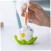 minkissy Working Desk tooth brush pen holder pencil holder counter rack child white toothbrush ceramics Sitting Desk - Buy Online on GoSupps.com
