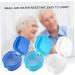 Premium Tooth Storage Box - Secure & Protective Case for Dentures | Simple Retrieval & Travel Friendly (White) - Buy Online on GoSupps.com