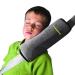 Cybernova Auto Vehicle Seat belt pillow children's seat upholstered car seat CHILD pads for children baby head support sleep during the trip (gray)