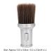 Multifunctional Comb Brush for Broken Hair & Beard - Silver Neck Dust & Shaving Brush for Barber Shops - Buy Online on GoSupps.com