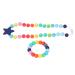 Food Grade Silicone Chew Necklace & Bracelet Set for Teething Babies - Colorful & Portable Teether Toys for Autism & Anxiety Relief - Buy Online on GoSupps.com