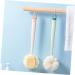 BELLIFFY Exfoliating Bath Brush Loofah Scrubber for Men - Shower Body Brush with Handle - Buy Online on GoSupps.com