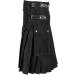 Scottish Kilt Scarlet Darkness Shoes - Retro Rock Style | Highland Mini Skirt & Streetwear - 3XL Black Patchwork - Buy Online on GoSupps.com
