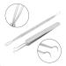 Premium Stainless Steel Blackhead & Pimple Removal Tool Set - Curved Tweezers & Double End Extractor for Flawless Skin - Buy Online on GoSupps.com