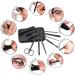 Glamne 10-in-1 Manicure Set | Professional Stainless Steel Nail Clippers & Care Tools | Travel-Friendly Leather Case | Yellow - Buy Online on GoSupps.com