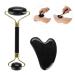 Double-Ended Obsidian Roller Massage Kit 2 Pcs Set (5.9 & 3.14) for Holistic Wellness - Buy Online on GoSupps.com