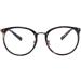 ALWAYSUV Retro Vintage Round Metal Glasses for Women & Men - Leopard Clear Lens Fashion Eyewear - Buy Online on GoSupps.com