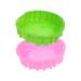 IMIKEYA Birthday Cake Mold 2pcs Happy Birthday Baking Pan Non Stick Baking Tools Silica Gel Silicone Molds 19X19CM Assorted Color