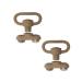 ND QD Sling Mount Sling Swivel 1.25 inch adapter attachment for M-Lok rail 2 pieces