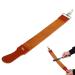 String string leather straps real abrasion made of real leather real leather string string barber razor folding knife shave sharper belt suitable for razor