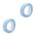 Healeved 2 Rolls Wig Tape Double Sided Tape Hairpiece Tape Lace Front Tape Hair Extension Tape Wig Supply 5X5X1CM Sky-blue F12CM5O082209G