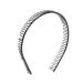 FRCOLOR Hair Band for Men Mens Headbands Princess Dresses for Girls Hair Jewels for Women Hair Accessories for Black Scrunchies Hair Bands Metal Teeth Comb Hair Piece Man Running