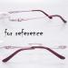 DookAa Purple Eyeglass Temples for Women | Rimless Glasses Replacement Accessories | 1 Pair - Buy Online on GoSupps.com