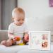 Baby Handprint and Footprint Frame Kit - Newborn Prints Keepsake in White with Non-Toxic Ink Pad - Baby Photo Album Great Baby Gift For Kids Registry Baby Shower (White Clay) - Buy Online on GoSupps.com